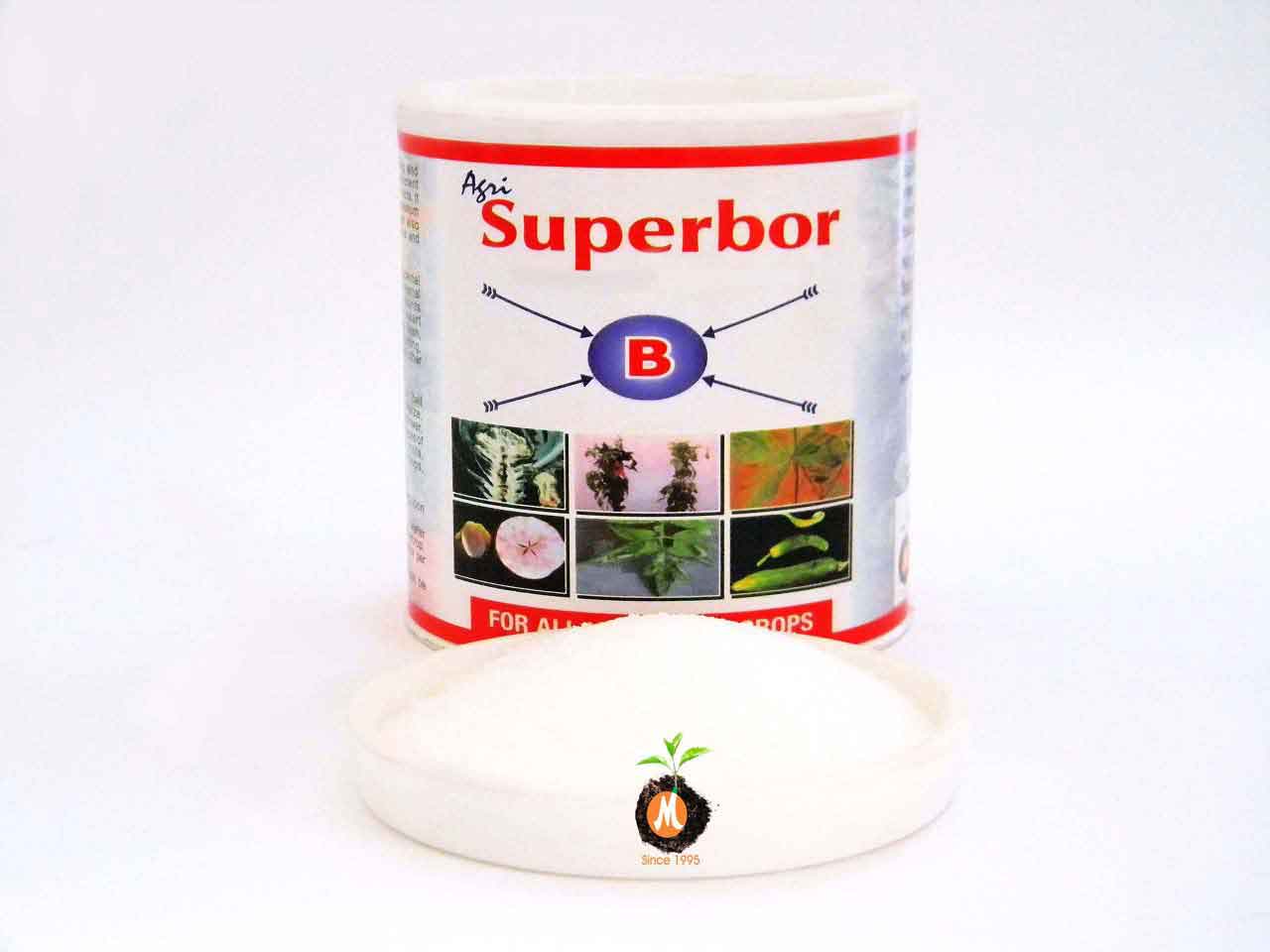 Boron plant food supplement for crops and vegetables